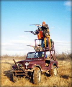 GSP Shotgun Hunt from Jeep